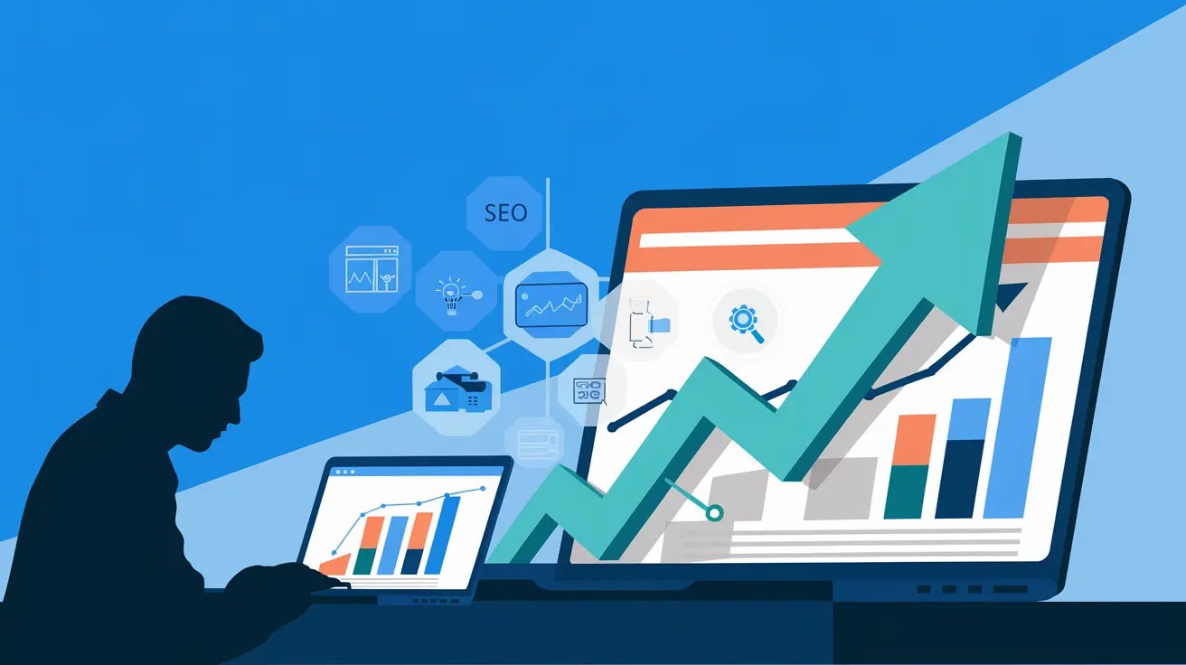 A professional and visually appealing blog-featured image for the article titled 'The Importance of SEO for Coaches: Key Benefits, Practices, and Strategies to Grow Your Client Base.'