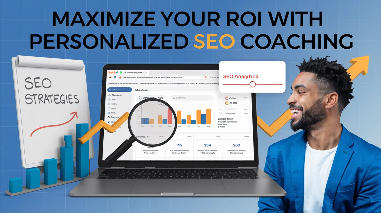 Maximize ROI with personalized SEO coaching featuring analytics, strategies, and expert guidance to boost business performance